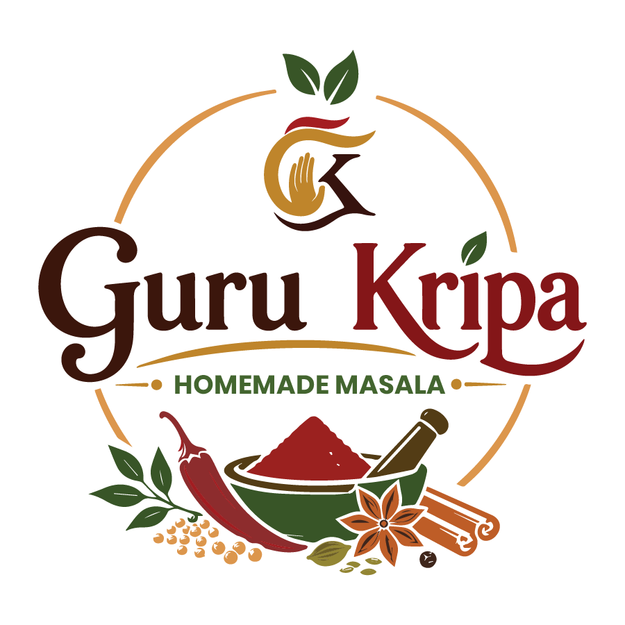 guru kripa homemade masala logo